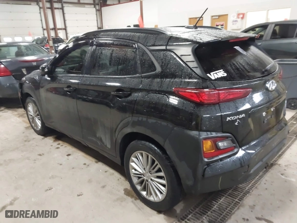 2021 Hyundai Kona SEL with VIN KM8K2CAA2MU720969, listed as a IAAI auction lot 41670368 with 67,714 mi miles. Bid and sale history available at carsss.com. Image 3.