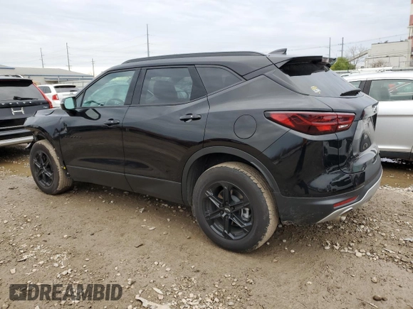 2024 Chevrolet Blazer LT с VIN 3GNKBDR43RS169779, выставлен на аукционе Copart как лот 80995584 с пробегом 8 454 миль миль и Списание • Salvage title. История ставок и продаж доступна на DreamBid. Изображение 2.