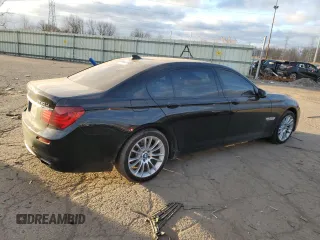 2015 BMW 7 Series 740Li xDrive with VIN WBAYF4C55FGS99336, listed as a Copart auction lot 87646015 with 100,660 mi miles and Clean Title. Bid and sale history available at carsss.com. Image 3.