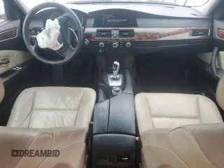 2010 BMW 5 Series 528i xDrive with VIN WBANV1C50AC445727, listed as a Copart auction lot 86628664 with 204,199 mi miles and Salvage Title. Bid and sale history available at carsss.com. Image 8.