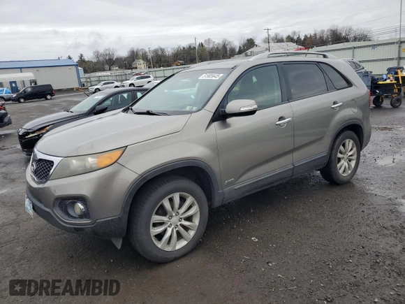 2011 Kia Sorento EX with VIN 5XYKUDA2XBG090551, listed as a Copart auction lot 51905645 with 192,958 mi miles and Clean Title. Bid and sale history available at carsss.com. Image 1.