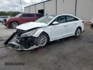 2015 Hyundai Sonata Sport with VIN 5NPE34AF3FH220932, listed as a Copart auction lot 54533715 with 151,346 mi miles and Salvage title. Bid and sale history available at DreamBid. Image 1.