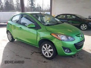 2011 Mazda 2 Sport with VIN JM1DE1HZ8B0101592, listed as a IAAI auction lot 41794950 with 108,721 mi miles. Bid and sale history available at carsss.com. Image 1.