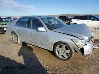 2006 Lexus LS 430 z VIN JTHBN36F465032967, wystawiony jako Copart lot #45950175 z przebiegiem Nie podano mil oraz Szkody całkowita. Historia ofert i sprzedaży dostępna na DreamBid. Obrazek 4.