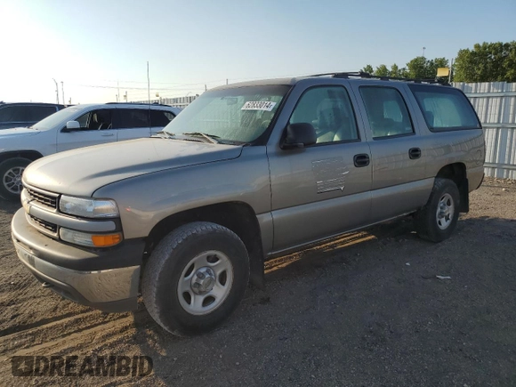 2001 Chevrolet Suburban LS with VIN 1GNEC16T21J281855, listed as a Copart auction lot 62833014 with 0 mi miles and Salvage Title. Bid and sale history available at carsss.com. Image 1.