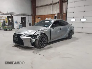 2022 Lexus IS 350 F Sport with VIN JTHGZ1E21N5026846, listed as a IAAI auction lot 42103720 with 49,500 mi miles and . Bid and sale history available at DreamBid. Image 2.