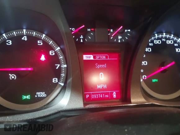 2016 GMC Terrain SLE with VIN 2GKFLTEK6G6248157, listed as a IAAI auction lot 41835865 with 93,741 mi miles. Bid and sale history available at carsss.com. Image 7.