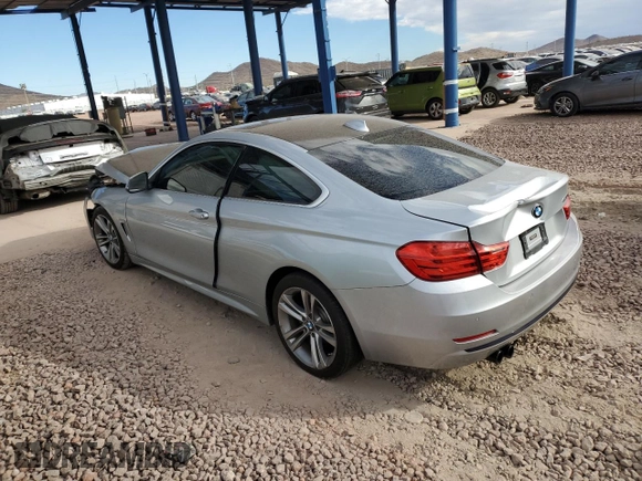 2017 BMW 4 Series 430i with VIN WBA4R7C39HK896107, listed as a Copart auction lot 79202964 with 136,656 mi miles and Salvage Title. Bid and sale history available at DreamBid. Image 2.