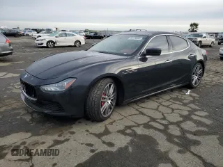 2015 Maserati Ghibli S Q4 with VIN ZAM57RTA8F1150575, listed as a Copart auction lot 38179884 with 59,174 mi miles. Bid and sale history available at carsss.com. Image 1.