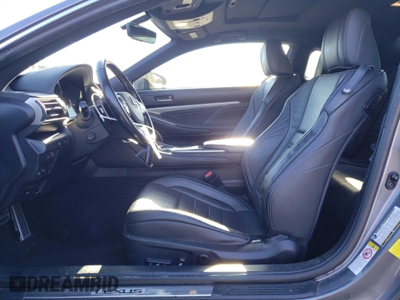 2017 Lexus RC 350 with VIN JTHSE5BCXH5007419, listed as a Copart auction lot 85610644 with 95,810 mi miles and Salvage title. Bid and sale history available at DreamBid. Image 7.