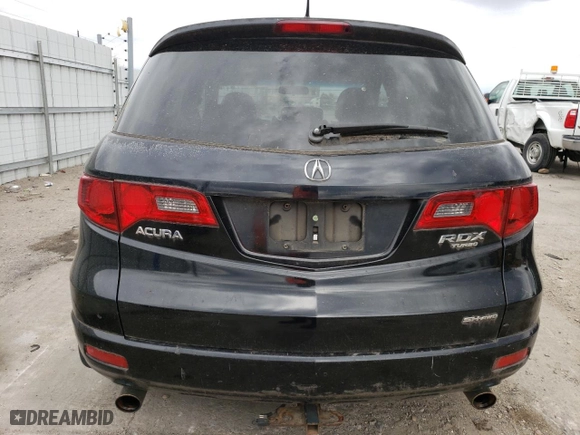 2007 Acura RDX with VIN 5J8TB18227A003068, listed as a Copart auction lot 51178545 with 185,998 mi miles and Clean Title. Bid and sale history available at carsss.com. Image 6.