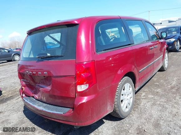 2014 Dodge Grand Caravan SE with VIN 2C4RDGBG8ER130488, listed as a IAAI auction lot 41974981 with 126,315 mi miles. Bid and sale history available at carsss.com. Image 4.