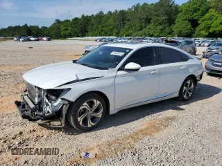 2020 Honda Accord EX with VIN 1HGCV1F43LA125248, listed as a Copart auction lot 53639615 with 65,512 mi miles and Salvage title. Bid and sale history available at DreamBid. Image 1.