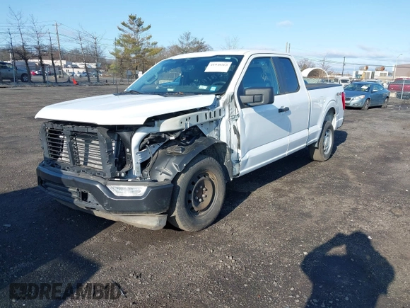 2022 Ford F-150 XL z VIN 1FTEX1CB6NKD03039, wystawiony jako IAAI lot #41930263 z przebiegiem 13 391 mil mil oraz . Historia ofert i sprzedaży dostępna na DreamBid. Obrazek 17.