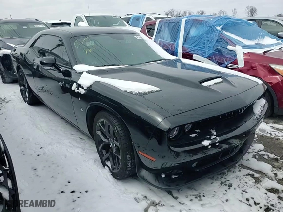 2023 Dodge Challenger GT with VIN 2C3CDZJG4PH610964, listed as a Copart auction lot 45989695 with 7,939 mi miles and Salvage Title. Bid and sale history available at carsss.com. Image 11.