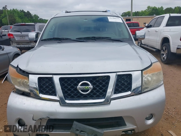 2014 Nissan Armada Platinum z VIN 5N1BA0ND5EN609740, wystawiony jako IAAI lot #42308325 z przebiegiem 197 675 mil mil oraz . Historia ofert i sprzedaży dostępna na DreamBid. Obrazek 11.
