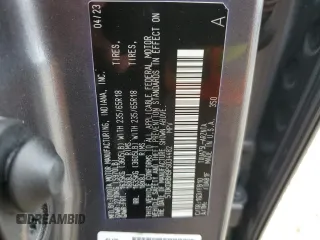 2023 Toyota Highlander L with VIN 5TDKDRBH9PS034482, listed as a Copart auction lot 57347815 with 26,150 mi miles and Salvage title. Bid and sale history available at DreamBid. Image 13.