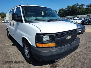 2014 Chevrolet Express Cargo with VIN 1GCWGFCG4E1148722, listed as a IAAI auction lot 42843884 with 188,945 mi miles and . Bid and sale history available at DreamBid. Image 12.