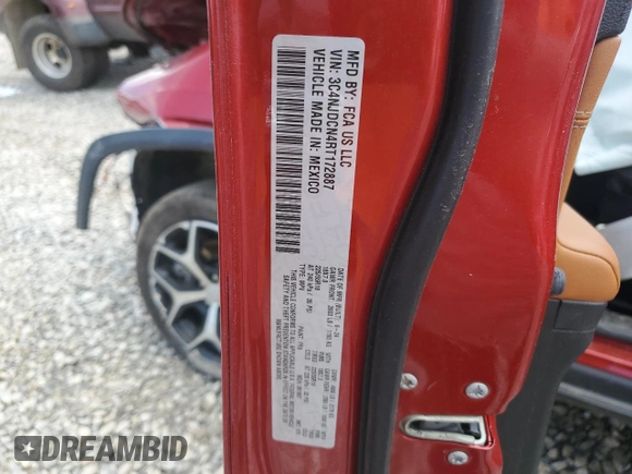 2024 Jeep Compass Limited z VIN 3C4NJDCN4RT172887, wystawiony jako Copart lot #58744795 z przebiegiem Nie podano mil oraz Czysty tytuł • Clean title. Historia ofert i sprzedaży dostępna na DreamBid. Obrazek 12.
