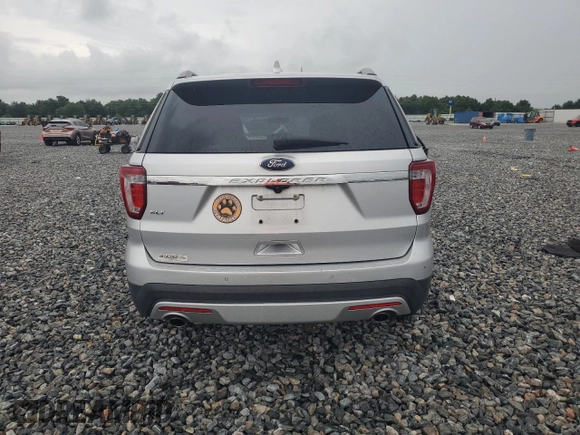 2017 Ford Explorer XLT with VIN 1FM5K7D88HGA67338, listed as a Copart auction lot 59279345 with 94,283 mi miles and Salvage title. Bid and sale history available at DreamBid. Image 6.