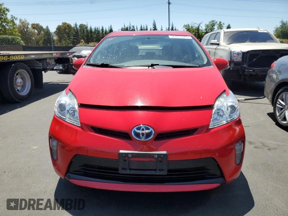 2015 Toyota Prius Four with VIN JTDKN3DU1F0426815, listed as a Copart auction lot 58793525 with 139,802 mi miles and Salvage title. Bid and sale history available at DreamBid. Image 5.