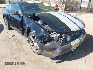 2010 Ford Mustang GT with VIN 1ZVBP8CH4A5151929, listed as a IAAI auction lot 42004668 with 219,043 mi miles. Bid and sale history available at carsss.com. Image 6.
