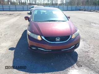 2015 Honda Civic Sedan EX-L with VIN 19XFB2F93FE006980, listed as a IAAI auction lot 41780229 with 216,884 mi miles. Bid and sale history available at carsss.com. Image 6.