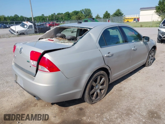 2010 Mercury Milan Premier with VIN 3MEHM0JG9AR601426, listed as a IAAI auction lot 42553308 with 125,802 mi miles and . Bid and sale history available at DreamBid. Image 4.