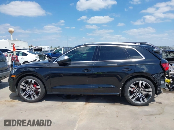 2020 Audi SQ5 Premium Plus with VIN WA1B4AFY0L2059116, listed as a IAAI auction lot 42009082 with 103,896 mi miles. Bid and sale history available at carsss.com. Image 15.