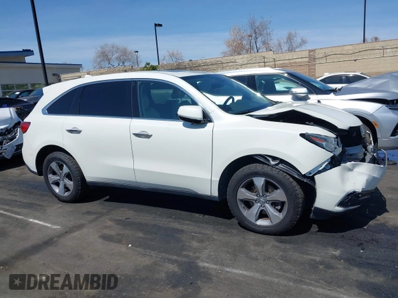 2016 Acura MDX with VIN 5FRYD3H24GB003007, listed as a IAAI auction lot 41848037 with 101,400 mi miles and . Bid and sale history available at DreamBid. Image 14.