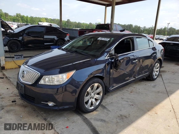 2010 Buick LaCrosse CXL with VIN 1G4GC5EGXAF234973, listed as a Copart auction lot 55075355 with 101,305 mi miles and Salvage Title. Bid and sale history available at DreamBid. Image 1.