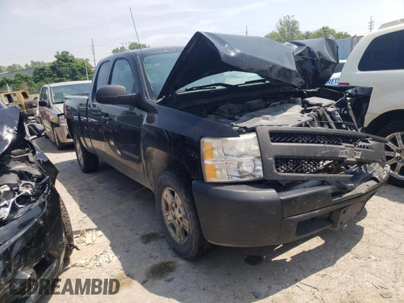 2011 Chevrolet Silverado 1500 Work Truck with VIN 1GCRCPEX9BZ276544, listed as a Copart auction lot 54325623 with 287,261 mi miles and Salvage Title. Bid and sale history available at DreamBid. Image 4.