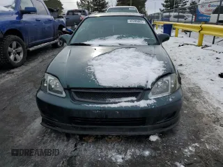 1999 Honda Civic EX with VIN 1HGEJ8148XL088700, listed as a Copart auction lot 42200665 with 201,071 mi miles and Salvage Title. Bid and sale history available at carsss.com. Image 5.
