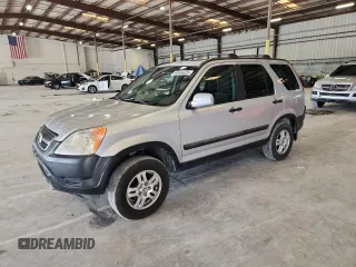 2002 Honda CR-V EX with VIN JHLRD78852C054719, listed as a Copart auction lot 64464625 with 313,662 mi miles and Clean title. Bid and sale history available at DreamBid. Image 1.