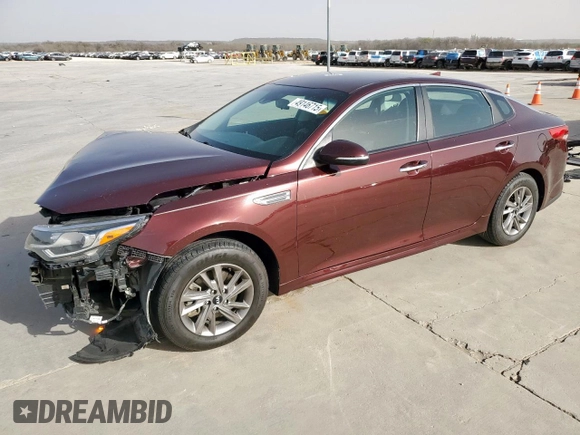 2020 Kia Optima LX z VIN 5XXGT4L32LG383588, wystawiony jako Copart lot #49146715 z przebiegiem 94 172 mil mil oraz Szkoda całkowita • Salvage title. Historia ofert i sprzedaży dostępna na DreamBid. Obrazek 1.