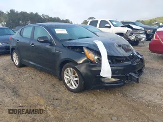 2012 Kia Optima LX with VIN KNAGM4A75C5277916, listed as a IAAI auction lot 41920967 with 274,972 mi miles and . Bid and sale history available at carsss.com. Image 1.