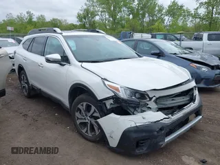 2022 Subaru Outback Touring with VIN 4S4BTAPC1N3217113, listed as a IAAI auction lot 42247212 with 16,527 mi miles and . Bid and sale history available at DreamBid. Image 1.
