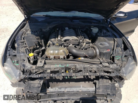 2015 Ford Mustang GT with VIN 1FA6P8CF6F5391404, listed as a Copart auction lot 52800315 with 98,758 mi miles and Salvage Title. Bid and sale history available at carsss.com. Image 11.