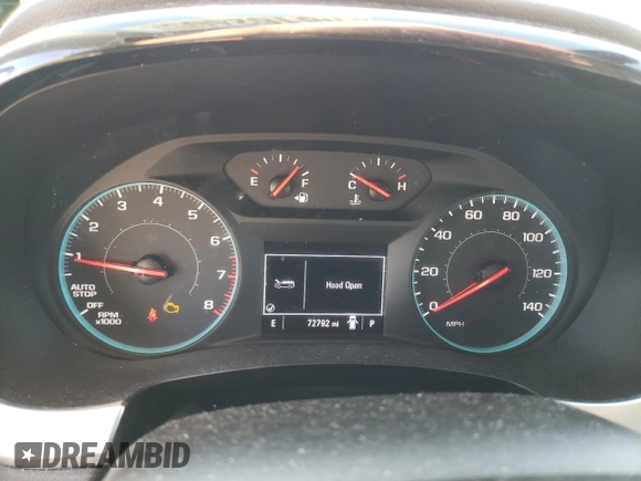 2021 Chevrolet Traverse LS with VIN 1GNERFKW1MJ172898, listed as a Copart auction lot 58162465 with 72,792 mi miles and Salvage title. Bid and sale history available at DreamBid. Image 9.