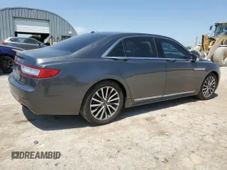 2017 Lincoln Continental Select with VIN 1LN6L9SK6H5629230, listed as a Copart auction lot 59129854 with 91,038 mi miles and Salvage Title. Bid and sale history available at carsss.com. Image 3.