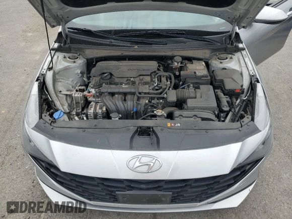 2022 Hyundai Elantra SEL with VIN 5NPLM4AG3NH078755, listed as a Copart auction lot 51120245 with 54,948 mi miles and Salvage Title. Bid and sale history available at DreamBid. Image 11.