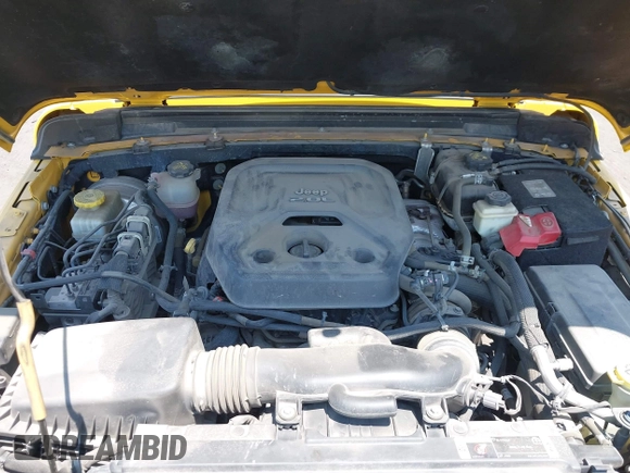 2021 Jeep Wrangler Unlimited Sport with VIN 1C4HJXKN9MW709420, listed as a IAAI auction lot 42403223 with 154,299 mi miles and . Bid and sale history available at DreamBid. Image 10.