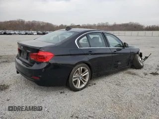 2017 BMW 3 Series 330i with VIN WBA8B9C3XHK886204, listed as a Copart auction lot 48972665 with 76,290 mi miles and Salvage Title. Bid and sale history available at carsss.com. Image 3.