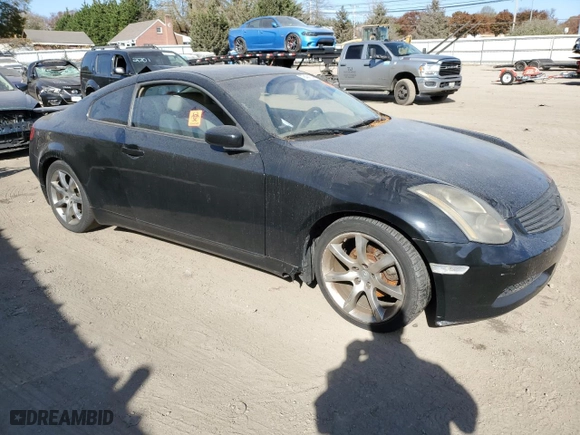 2004 Infiniti G35 Coupe w/Leather with VIN JNKCV54E14M823535, listed as a Copart auction lot 79451234 with 132,887 mi miles and Clean Title. Bid and sale history available at carsss.com. Image 4.