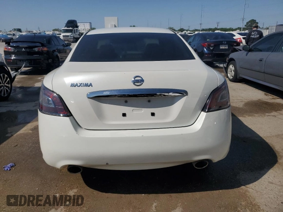 2013 Nissan Maxima SV with VIN 1N4AA5AP9DC831694, listed as a Copart auction lot 52857515 with 131,286 mi miles and Salvage Title. Bid and sale history available at DreamBid. Image 6.