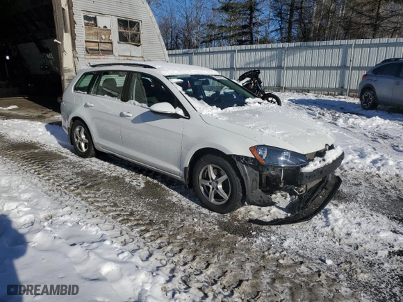 2015 Volkswagen Golf SportWagen TDI SE with VIN 3VWFA7AU2FM505350, listed as a Copart auction lot 83220914 with 104,357 mi miles and Salvage Title. Bid and sale history available at carsss.com. Image 4.