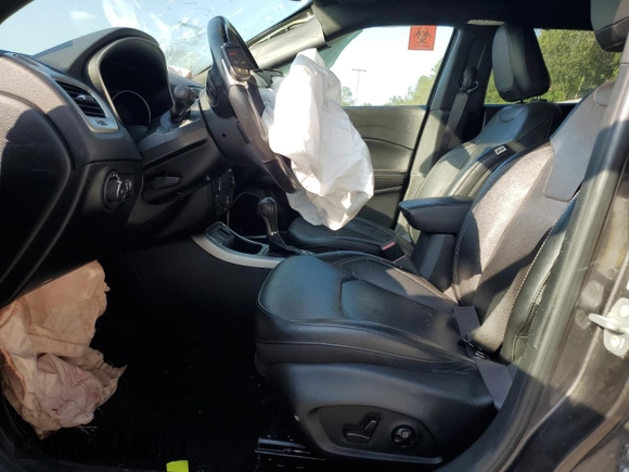 2021 Jeep Compass 80th Anniversary with VIN 3C4NJCEB1MT603899, listed as a Copart auction lot 58084775 with 69,461 mi miles and Non repairable. Bid and sale history available at DreamBid. Image 7.