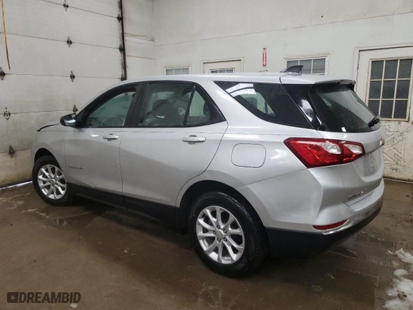 2020 Chevrolet Equinox LS with VIN 3GNAXHEV9LS528269, listed as a Copart auction lot 87971955 with 120,789 mi miles and Salvage Title. Bid and sale history available at carsss.com. Image 2.