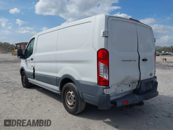 2015 Ford Transit Cargo with VIN 1FTNE1YM0FKA36529, listed as a IAAI auction lot 41731422 with 229,660 mi miles and . Bid and sale history available at DreamBid. Image 3.