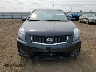 2012 Nissan Sentra SR with VIN 3N1AB6AP2CL622560, listed as a Copart auction lot 58856725 with 132,970 mi miles and Salvage title. Bid and sale history available at DreamBid. Image 5.